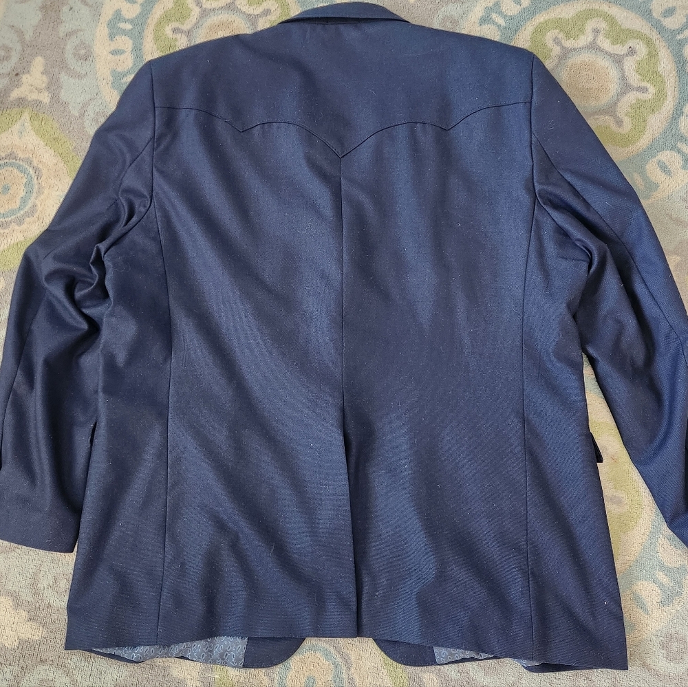 Circle S Western Blazer 52L - Picture 2 of 4